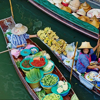 当地玩乐：泰国曼谷丹嫩沙多水上市场半日游