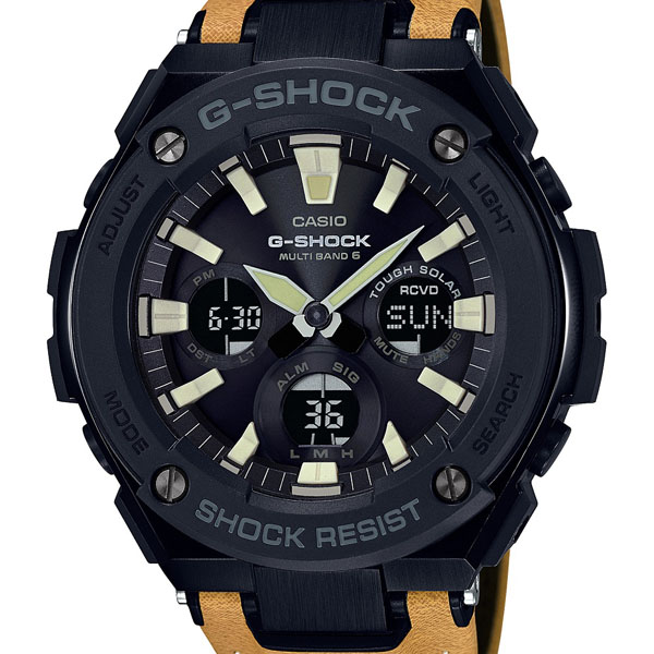 casio卡西欧gshock系列gstw120l1bjf6局电波光动能腕表
