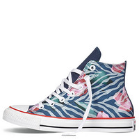 21日0点：CONVERSE 匡威 Chuck Taylor All Star 554418C 花卉印花 女款帆布鞋