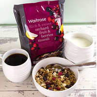 Waitrose 水果和浆果类什锦麦片 1kg