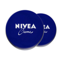 NIVEA 妮维雅 万用润肤霜/面霜 经典蓝罐 169g*2盒