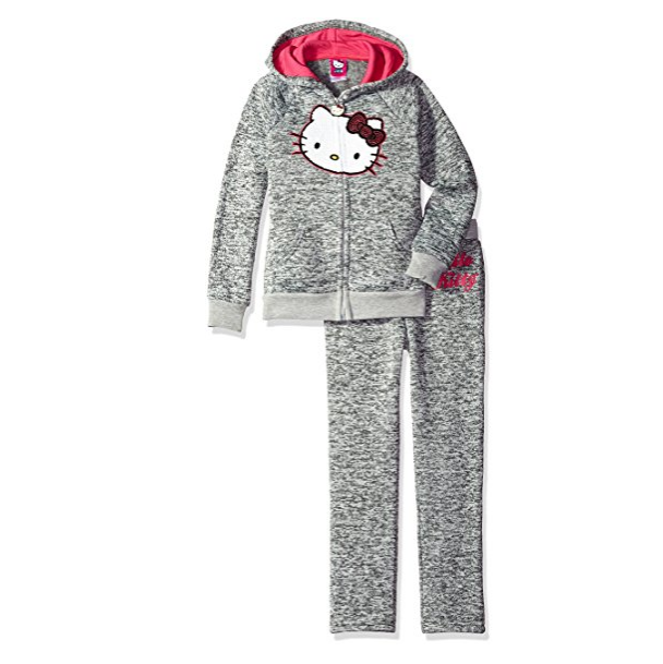 Hello Kitty 凯蒂猫 Fleece Active Set 女童套装