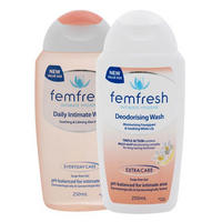 femfresh 芳芯 女性私处洗护液+femfresh 芳芯 百合温和私处护理液