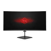 京东预售：HP 惠普 OMEN X 35英寸 曲面电竞显示器（3440×1440、G-SYNC、100Hz）