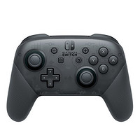 有券的上 、PLUS：Nintendo 任天堂 海外版 Switch pro 游戲手柄 幻夜黑