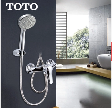 TOTO DM313R 淋浴花洒组合龙头 +DM706CMFR 手持花洒