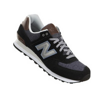 限尺码：new balance 574系列 ML574BCB 中性款复古跑鞋  *2双