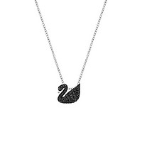 SWAROVSKI 施华洛世奇 Iconic Swan small 黑天鹅项链