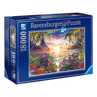 中亚prime会员：Ravensburger 天堂日落拼图 18000 片