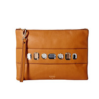 历史新低：FOSSIL Large Wristlet 女士手拿包