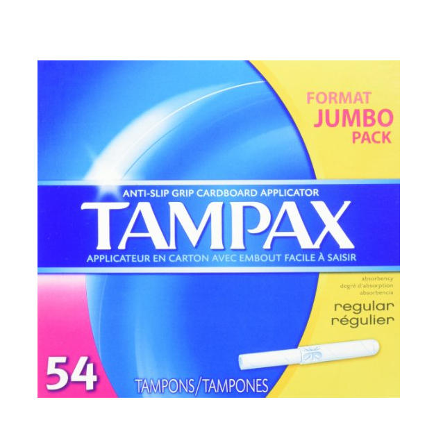 TAMPAX 丹碧丝 导管式卫生棉条 普通流量 54支