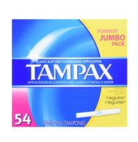 TAMPAX 丹碧絲 導管式衛生棉條 普通流量 54支