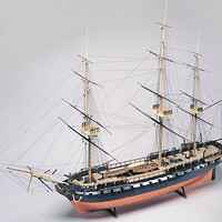 Revell 威望 1:96 USS Constitution 宪法号帆船模型 