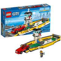 历史新低：LEGO 乐高 City 城市系列 60119 汽车摆渡船 