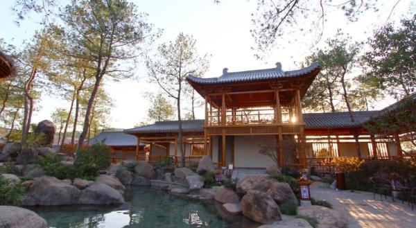 温泉季,酒店特惠 武义唐风温泉度假村1晚 唐风露天温泉门票2张