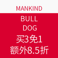 值友专享：MANKIND BULL DOG 男士护肤品全场