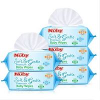 限Plus：【京东超市】努比Nuby婴儿湿巾88抽5包入 洁肤湿巾