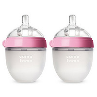 Comotomo 可么多么 奶瓶 粉色 5 Ounces（142g）两只装