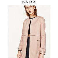 ZARA 06318022620 女士圆领大衣