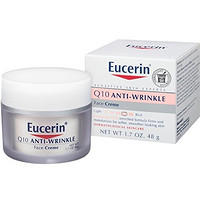 中亚Prime会员：Eucerin 优色林 Q10 Anti-Wrinkle 抗皱保湿面霜 48g *4件