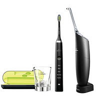 PHILIPS 飞利浦 钻石系列 声波电动牙刷 +AirFloss HX8491/03 冲牙器