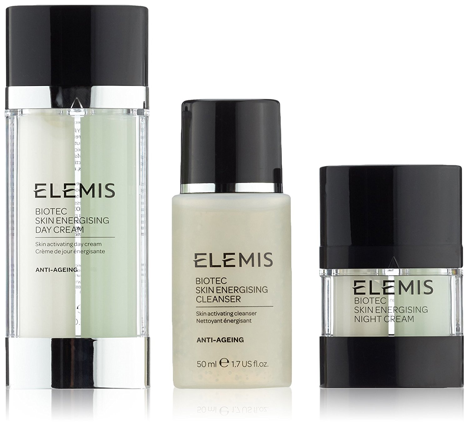 Elemis 艾丽美 BIOTEC 双粹赋活修复护肤三件套（日霜30ml+洁面50ml+晚霜8ml）