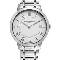 历史新低、淘金V计划：BAUME & MERCIER 名士 Classima Executives MOA10261 女士时装腕表