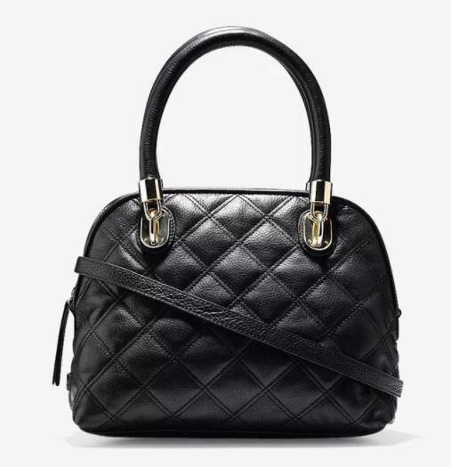 歌涵 COLE HAAN Benson Quilted Small 女士真皮单肩包