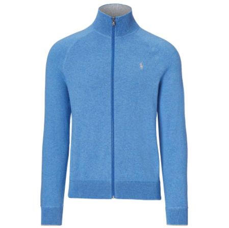 拉夫劳伦Polo Ralph Lauren 男士立领开衫