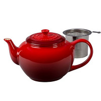 中亚Prime会员：Le Creuset 酷彩 茶水壶  樱桃色 1夸脱