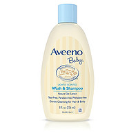 凑单品：Aveeno 艾维诺 天然燕麦 婴儿洗发沐浴二合一 236ml  *2瓶