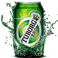 限西南：TUBORG 乐堡 啤酒 330ml*6听