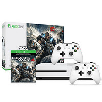 淘金V计划：Microsoft 微软 Xbox One S 1TB 游戏主机《战争机器4》同捆版+额外手柄