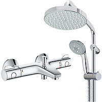 GROHE 高仪 27389001+34567000 恒温花洒套装