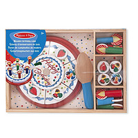 Melissa & Doug 木制生日派对蛋糕玩具