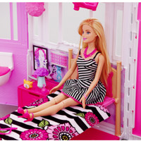 Barbie 芭比 CFB65 芭比闪亮度假屋