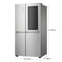 LG GR-Q2473PSA 十字对开门冰箱 643升