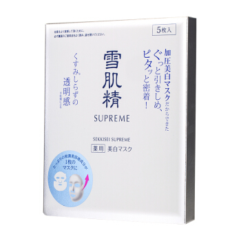 SEKKISEI 雪肌精 纯怡面膜 15ml*5片