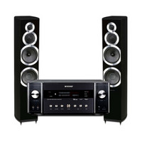 Wharfedale 乐富豪 Diamond10.7 天逸 AD-9313EHD功放 家庭影院套装