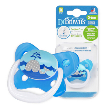 Dr Brown‘s 布朗博士 Dr Brown's 蝴蝶形 婴儿安抚奶嘴