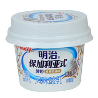 meiji 明治 香滑奶油 保加利亚式酸奶 100g*4杯