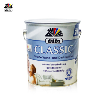 düfa 都芳 晶典水性内墙漆 白色 5L