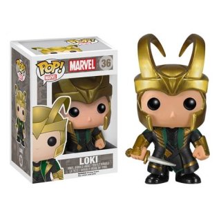 商品funko pop 漫威 marvel 复仇者联盟 周边 手办公仔 洛基
