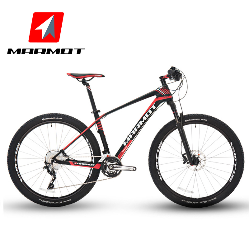 土拨鼠 Marmot XCH ELITE CARBON 碳纤维山地自行车 30速