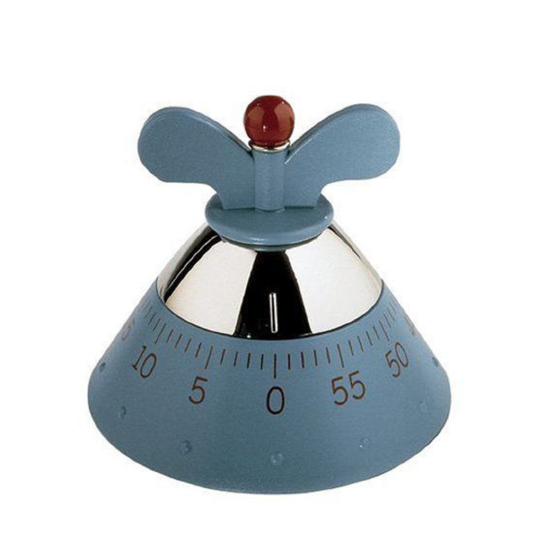 ALESSI Kitchen timer ale-09-R-rod 厨房机械计时器 
