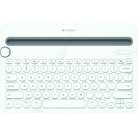 罗技（Logitech）K480 多设备蓝牙键盘 平板电脑键盘  白色