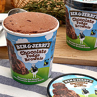 BEN&JERRY‘S 本杰瑞 巧克力布朗尼味 冰淇淋