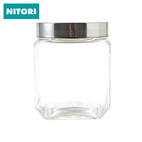 NITORI 丝口保存瓶 透明玻璃瓶子