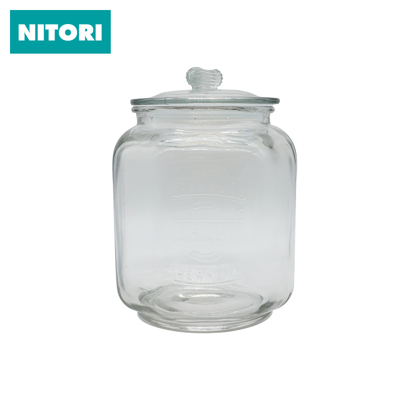 NITORI 六边形玻璃罐 7L 
