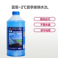 BLUESTAR 蓝星 汽车玻璃清洗剂 -2℃ 2L